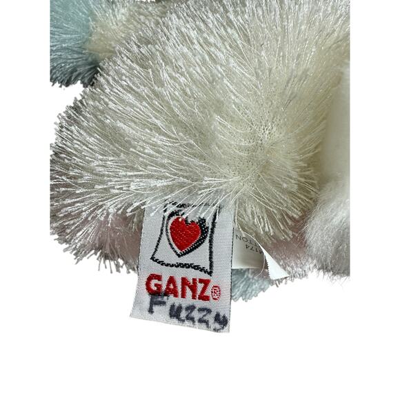 Webkinz Cotton Candy Bunny White Terrier Puppy Dog Pair NO Code Plush Animals - Picture 4 of 16